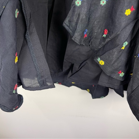 NEW Tuckernuck Floral Embroidered Callahan Shirt Dress Long Sleeve Size Small - Picture 6 of 11